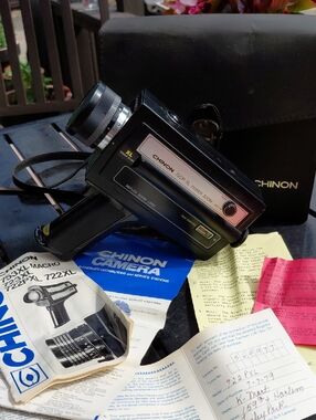 722XL Vintage Black Video Camera